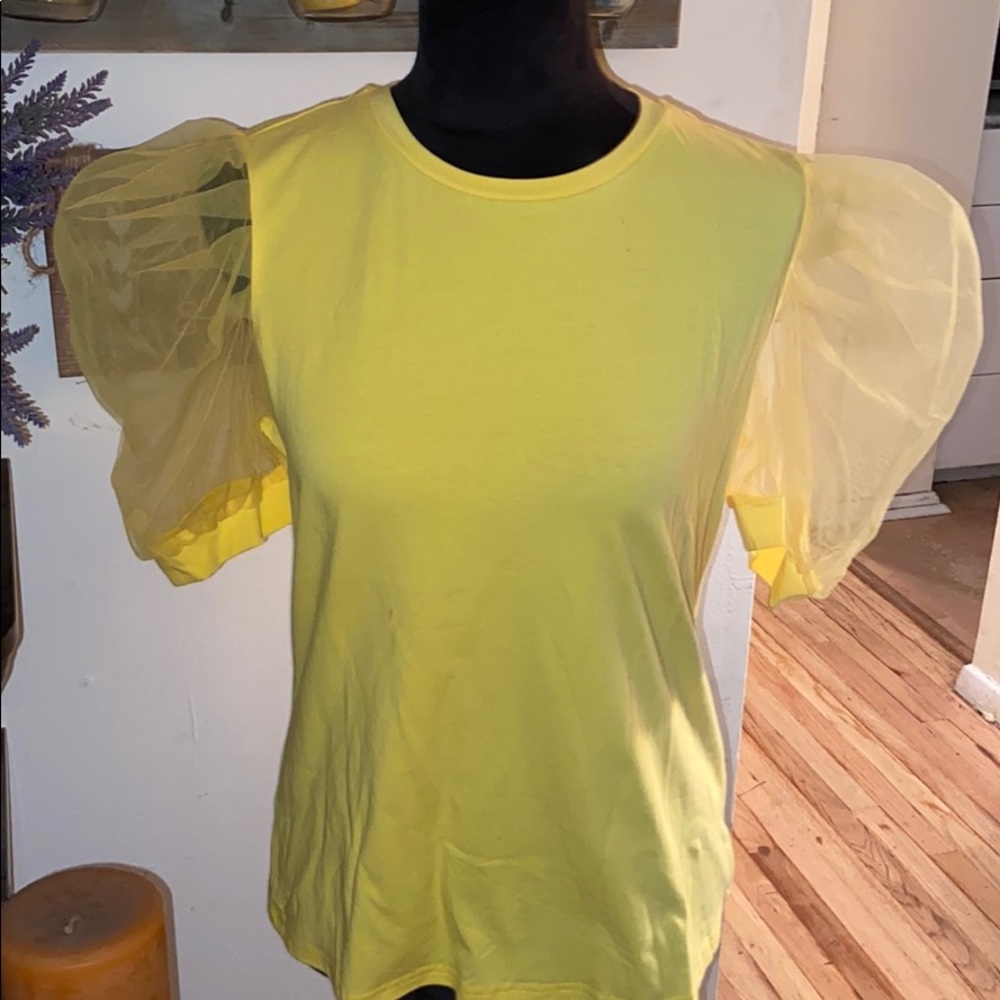 Two BNWOT Shein puffed sleeved tops! Never worn!